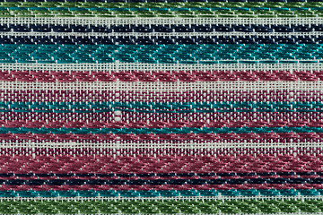 Image showing Multi color fabric texture samples