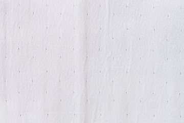 Image showing White fabric texture