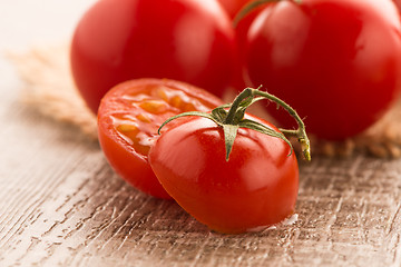 Image showing Cherry tomatoes