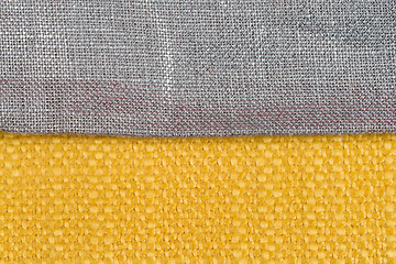 Image showing Yellow fabric