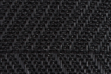 Image showing Black fabric