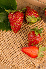 Image showing Strawberries