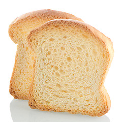 Image showing Golden brown toast