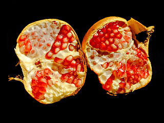 Image showing Ripe pomegranate