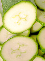 Image showing Courgette