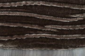 Image showing Brown fabric