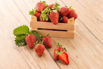 Image showing Strawberries