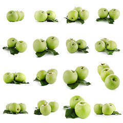 Image showing Fresh green apples