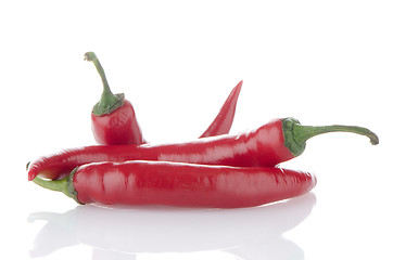 Image showing Red hot peppers