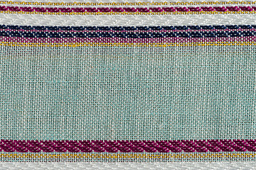 Image showing Multi color fabric texture samples