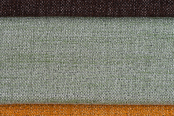 Image showing Green fabric texture