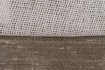 Image showing Brown fabric