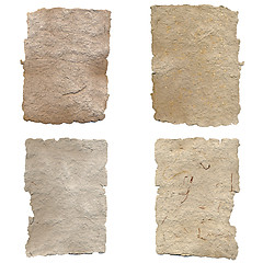 Image showing Hand made paper