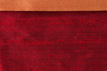 Image showing Red fabric