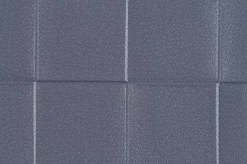 Image showing Blue vinyl texture