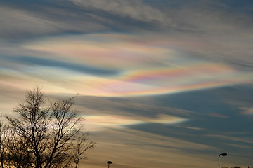 Image showing Mother of Pearl Clouds