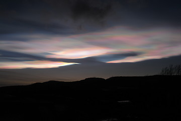 Image showing Mother of pearl clouds