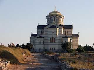 Image showing St.Vladimir Temple. Khersones