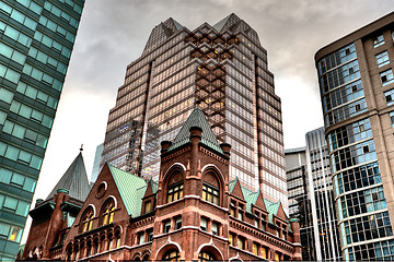 Image showing Buildings Old and New Toronto