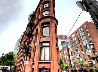 Image showing Flat Iron Building Toronto