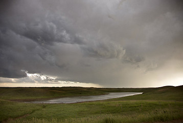 Image showing Storm Clouds Saskatchewan