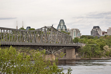 Image showing Bridge over Ottawa River