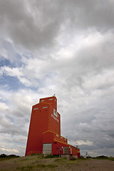 Image showing Wooden Grain Elevator