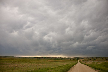 Image showing Storm Clouds Saskatchewan