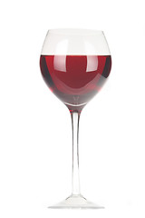 Image showing goblet with red wine