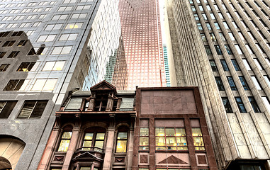 Image showing Buildings Old and New Toronto