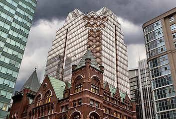 Image showing Buildings Old and New Toronto