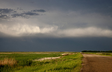 Image showing Storm Clouds Saskatchewan