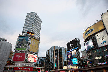 Image showing Dundas Square Yonge Street Toronto