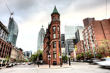 Image showing Flat Iron Building Toronto