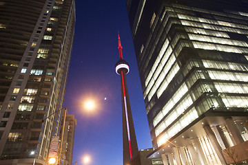 Image showing Night Photo Toronto City