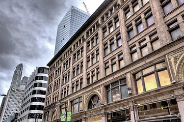 Image showing Buildings Old and New Toronto