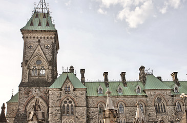 Image showing Parliament Building Ottawa Canada