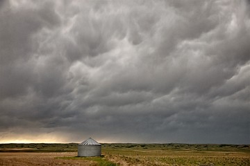 Image showing Storm Clouds Saskatchewan