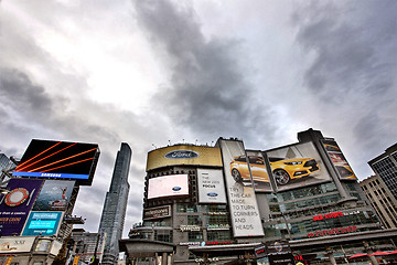 Image showing Dundas Square Yonge Street Toronto