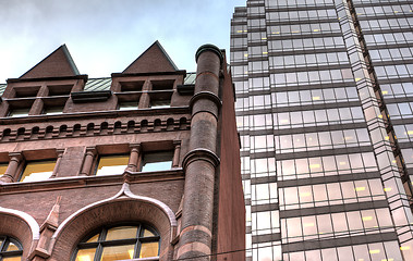 Image showing Buildings Old and New Toronto