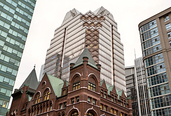 Image showing Buildings Old and New Toronto