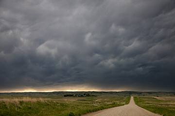 Image showing Storm Clouds Saskatchewan