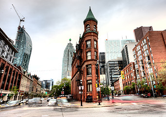 Image showing Flat Iron Building Toronto