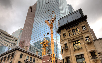 Image showing Buildings Old and New Toronto