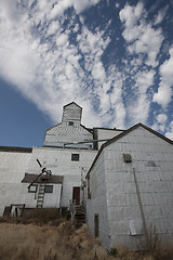 Image showing Wooden Grain Elevator