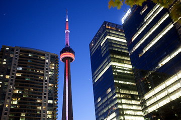 Image showing Night Photo Toronto City