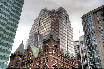 Image showing Buildings Old and New Toronto