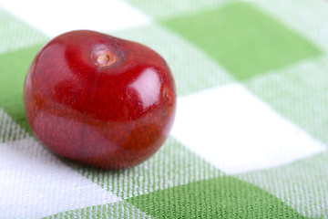 Image showing ripe fresh cherry close up