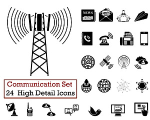 Image showing 24 Communication Icons