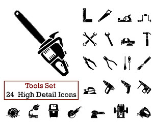 Image showing 24 Tools Icons